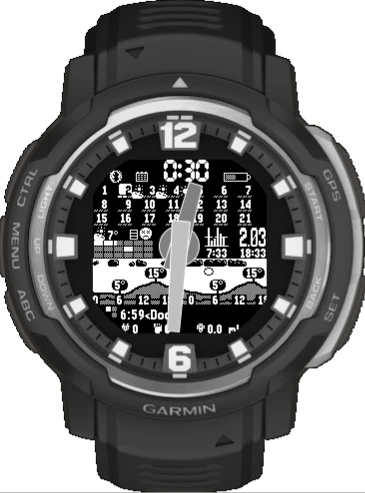 KairosEye on Garmin Instinct 2